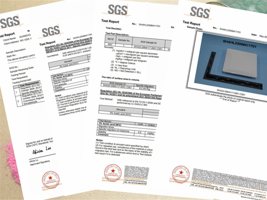 شهادة sgs مسحوق راتنج الميلامين