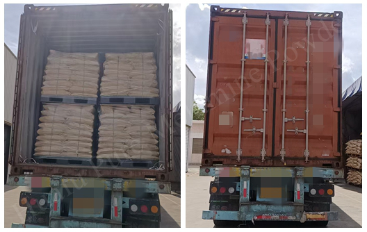 Huafu food grade pure melamine molding powder shipment