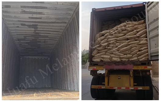 Huafu Brand food grade melamine moulding compound shipment