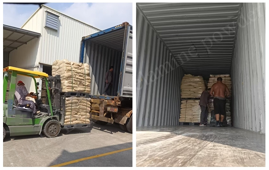 Huafu Brand food grade melamine moulding compound shipment
