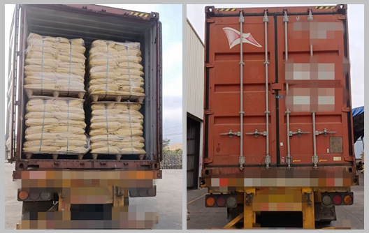 شركة هوافو للمواد الكيميائية - شحنة مسحوق تشكيل الميلامين