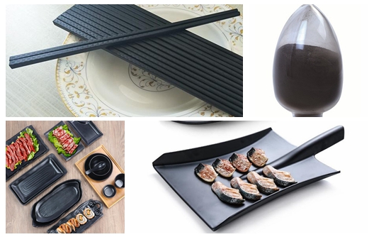اقتراحات لاستخدام مسحوق الميلامين الأسود في صناعة أدوات المائدة