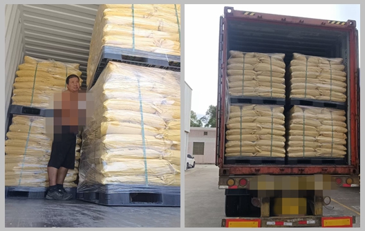 شحنة جديدة من مسحوق صب الميلامين من مصنع HFM